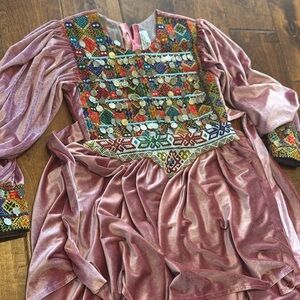 Afghani Long Sleeve Dress